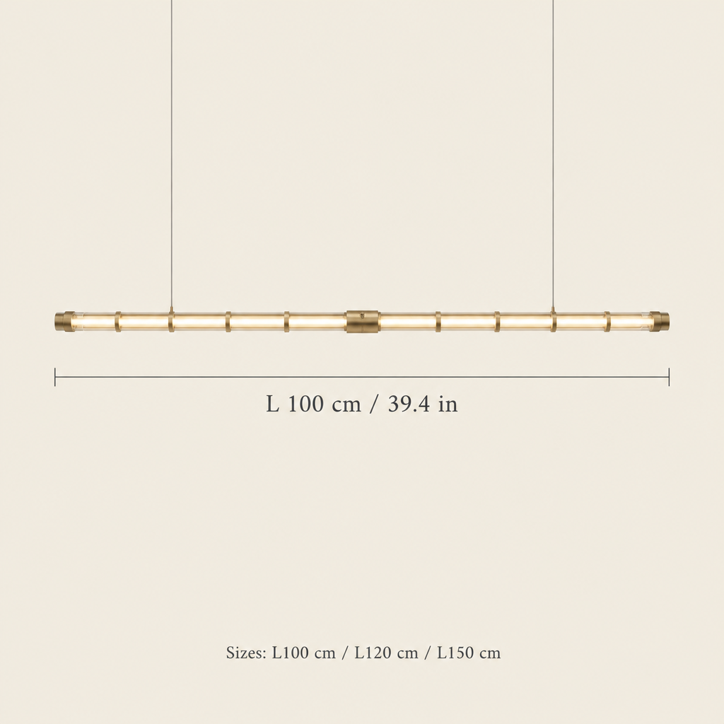 Cawston Linear Pendant Light dimensions