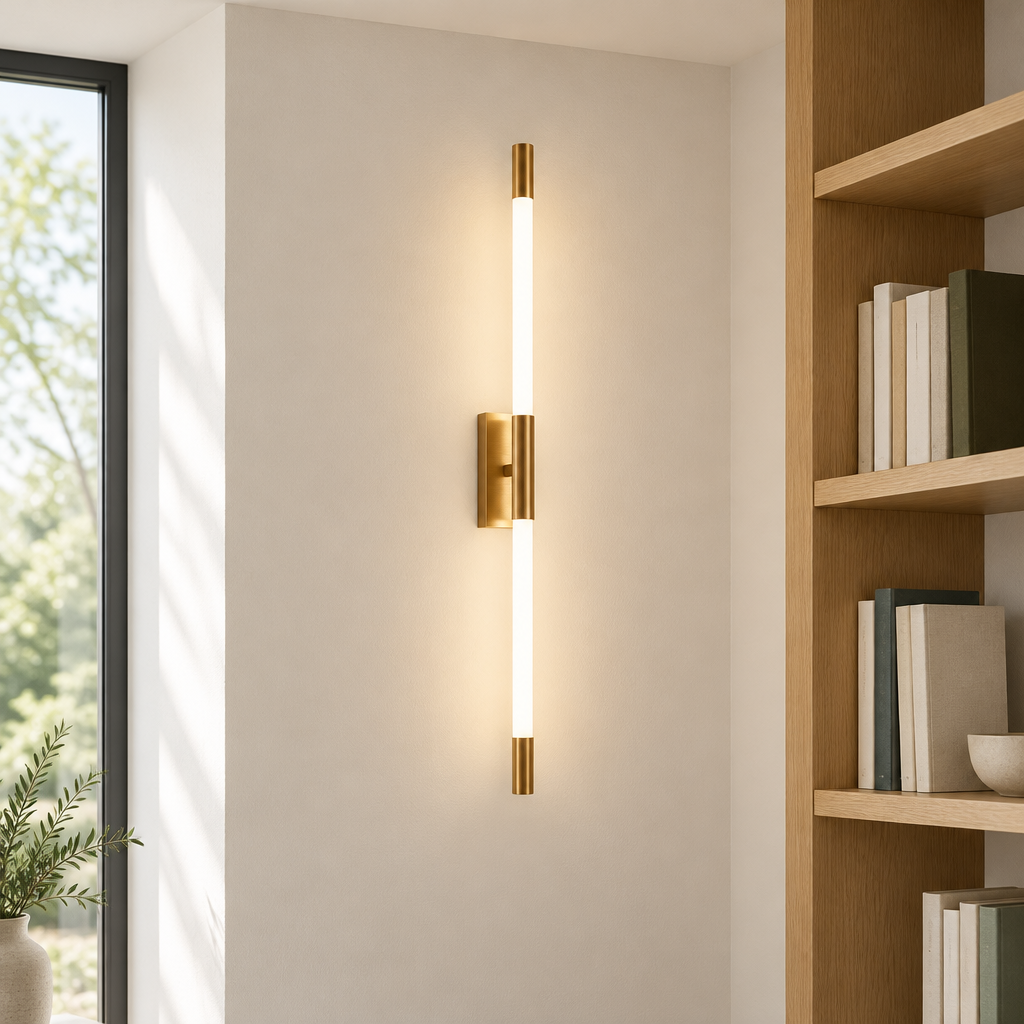 Ledbury Slim LED Wall Light – in a hallway