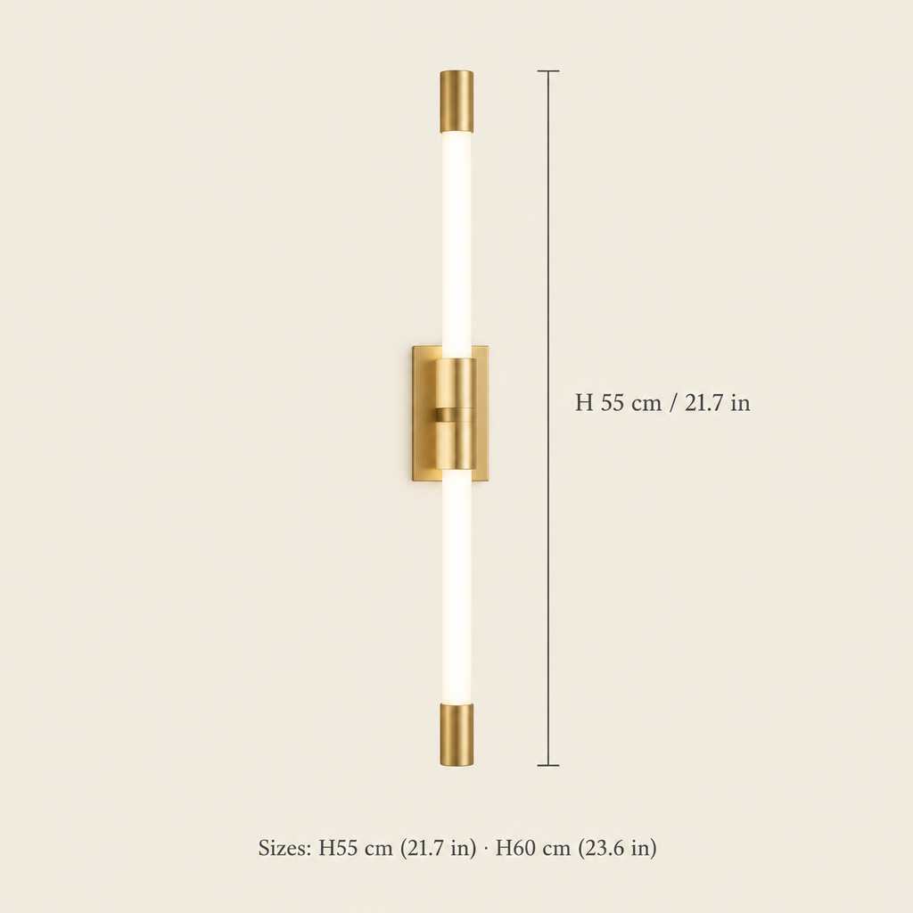 Ledbury Slim LED Wall Light dimensions