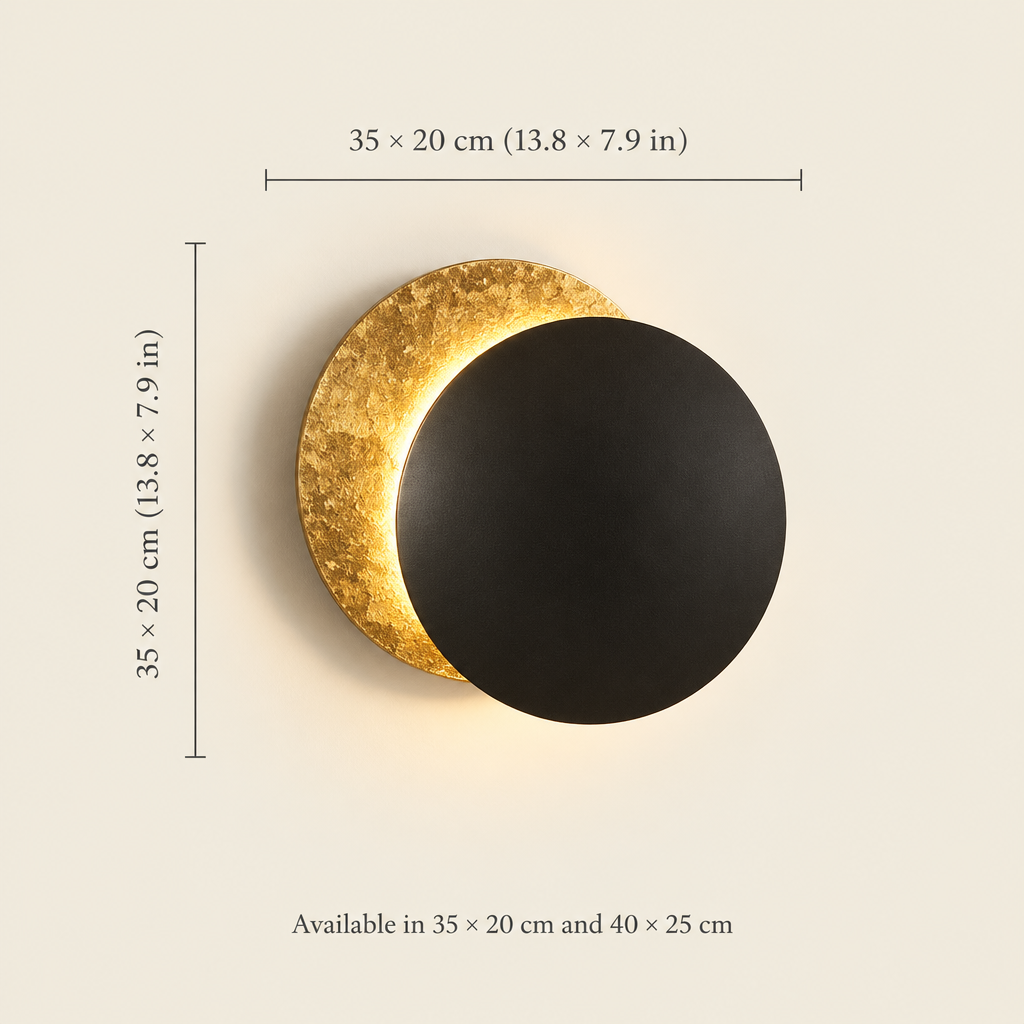 Longleat Eclipse Wall Light dimensions